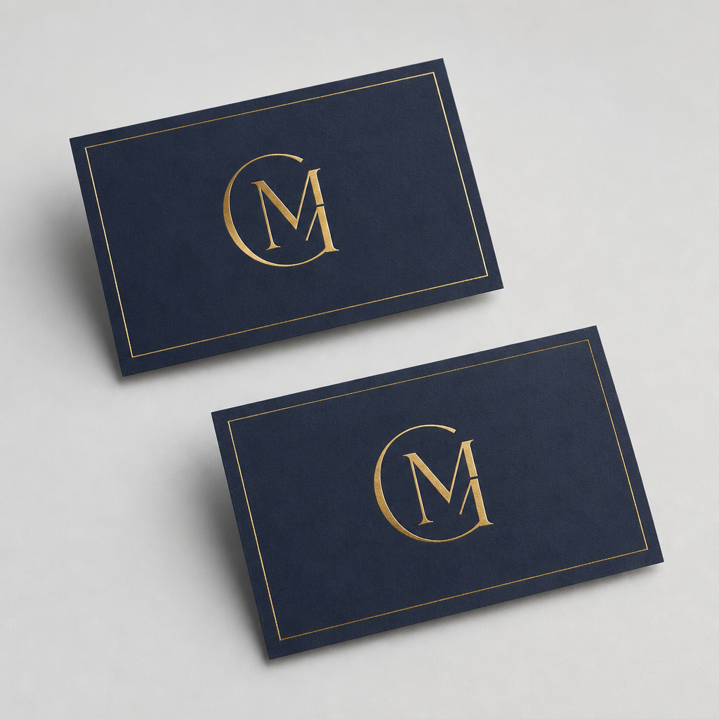 Tarjetas de Negocio con Hot Foil