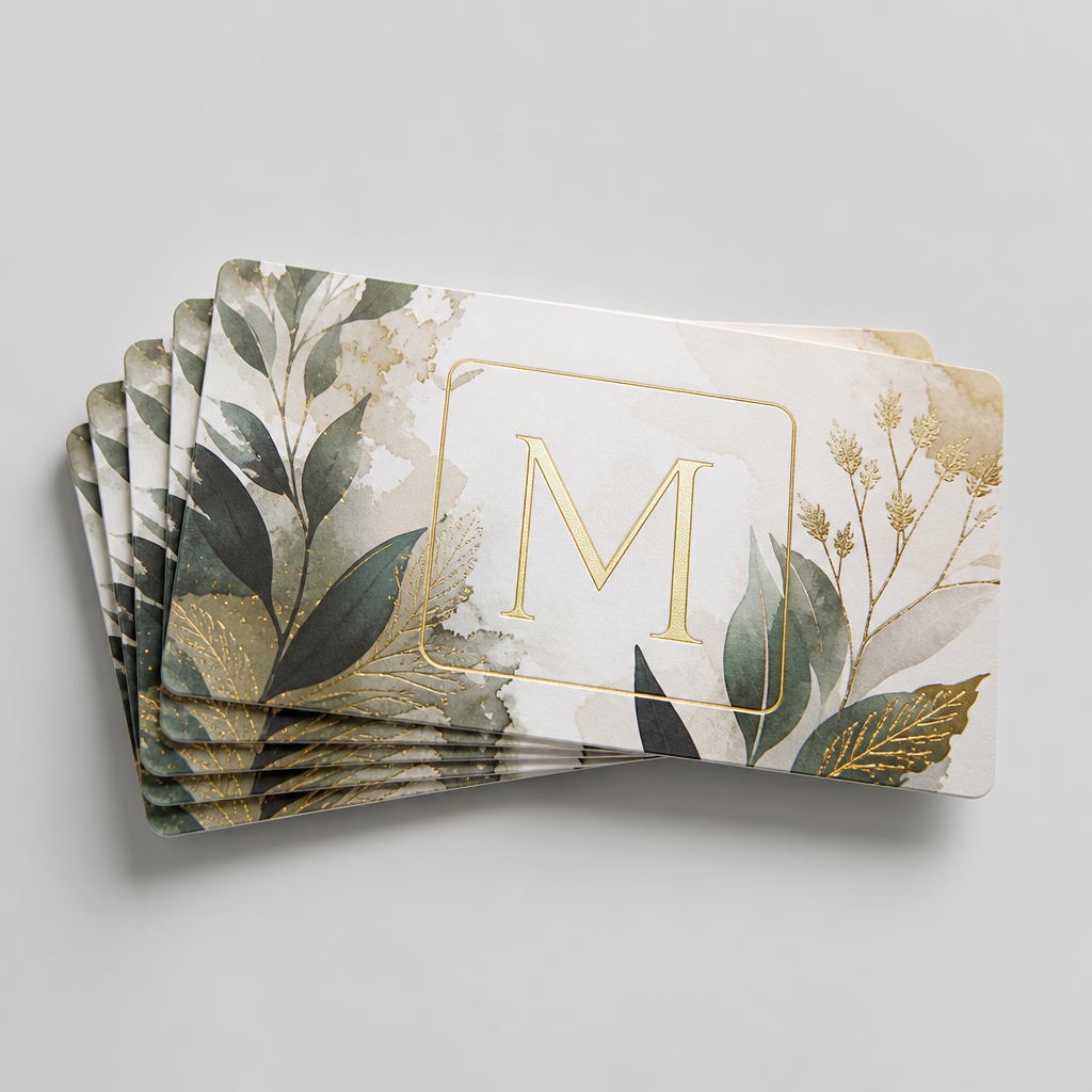 Tarjetas de Negocio con Foil Digital