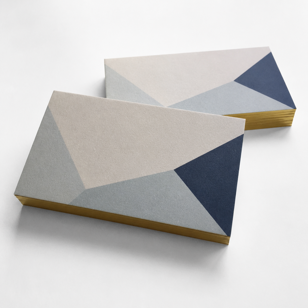 Tarjetas de Negocio Laminadas en Seda